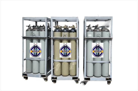 Nitrogen Gas in Cylinders
