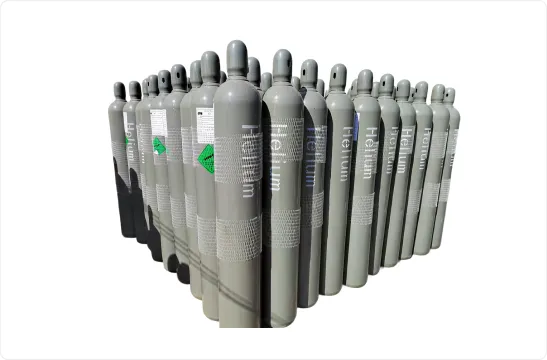 UHP Helium Gas in Cylinders