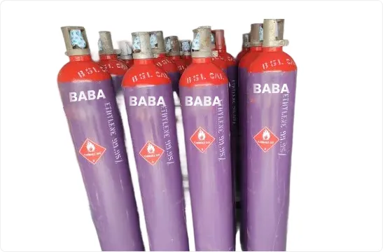 Ethane Gas in Cylinders